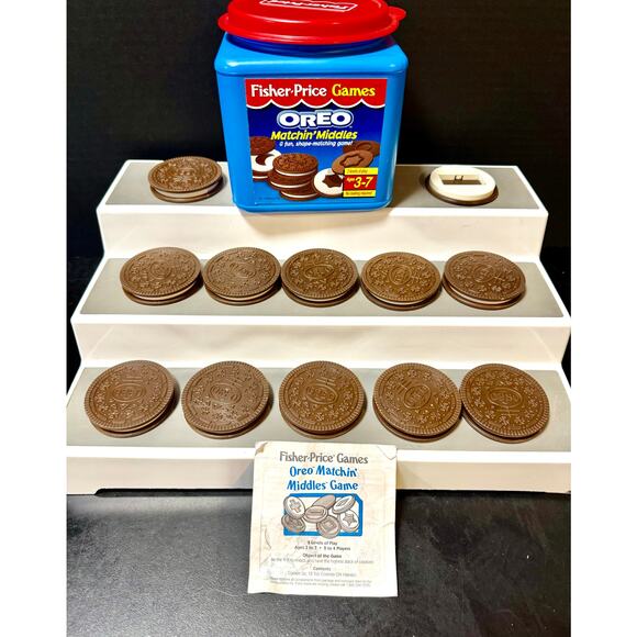 Fisher-Price | Games | Fisher Price Games Oreo Matchin Middles Shape ...